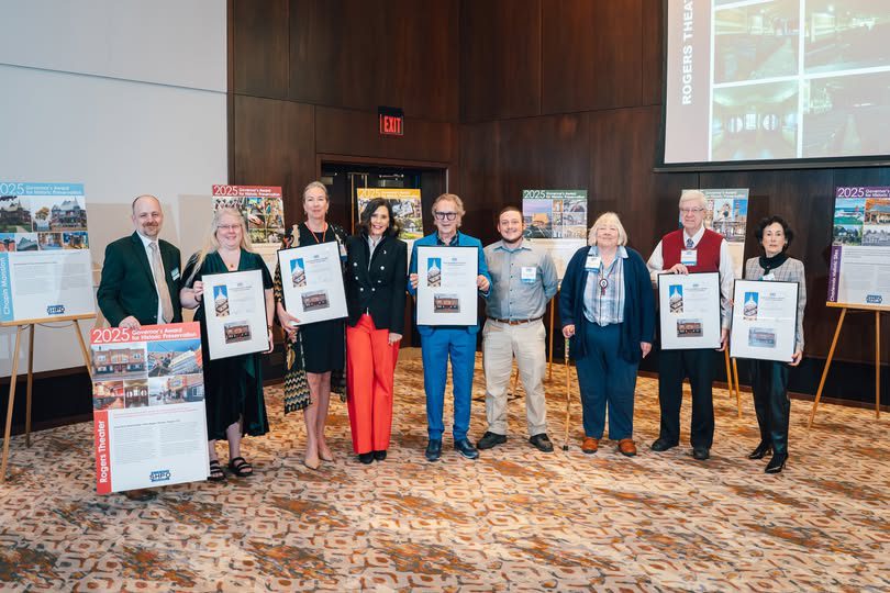 496039432_1110440804450277_8211684704010469854_n Photo of PIDL receiving 2025 Governor's Award for long-term stewardship of the Rogers Theater