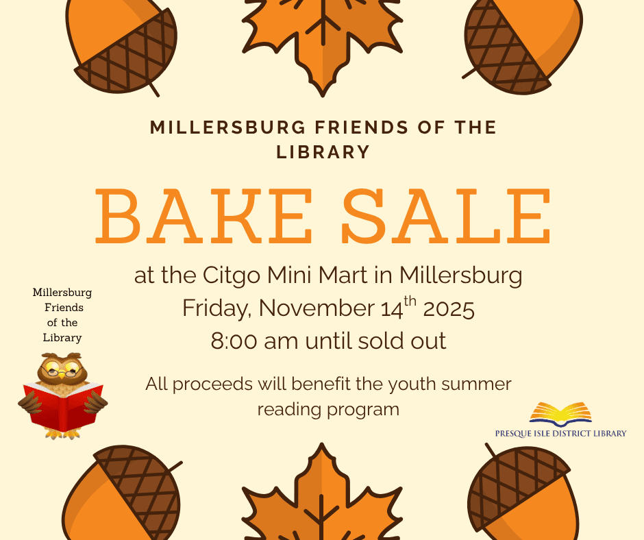 mb friends bake sale mb friends bake sale on nov 14th at the mini mart