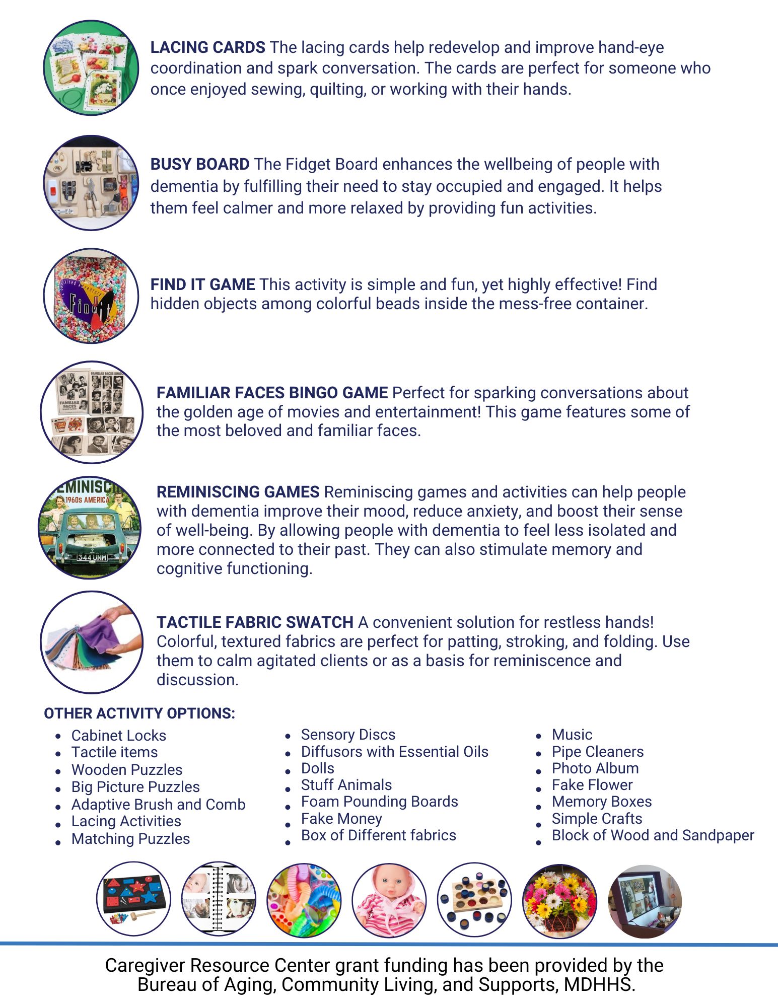 Caregiver Corner Flyer