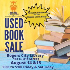 Rogers City Friends Used Book Sale_2026
