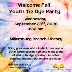 Tie Dye Party MB
